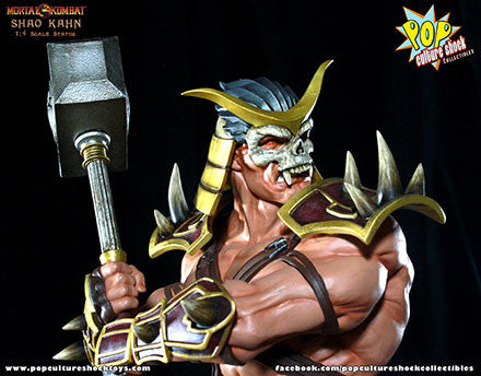 Mortal Kombat Shao Kahn 1:4 Scale Statue