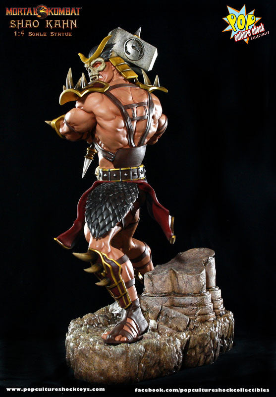 PCS Mortal Kombat Shao Kahn Statues - The Toyark - News