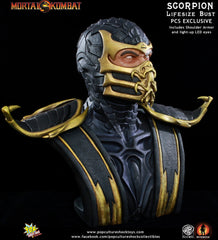 Mortal Kombat Scorpion Life-Size Bust – PCS Exclusive
