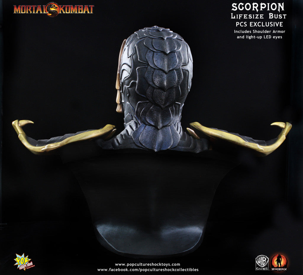 Mortal Kombat X Scorpion Life Size Statue