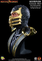 Mortal Kombat Scorpion Life-Size Bust – PCS Exclusive