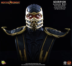 Mortal Kombat Scorpion Life-Size Bust – PCS Exclusive